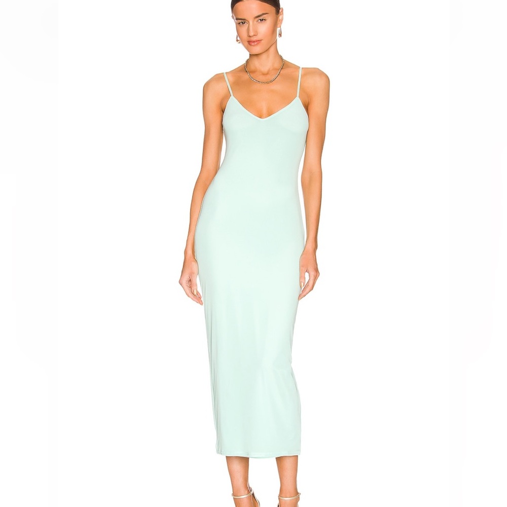 NWT AFRM Amina Dress in Aqua